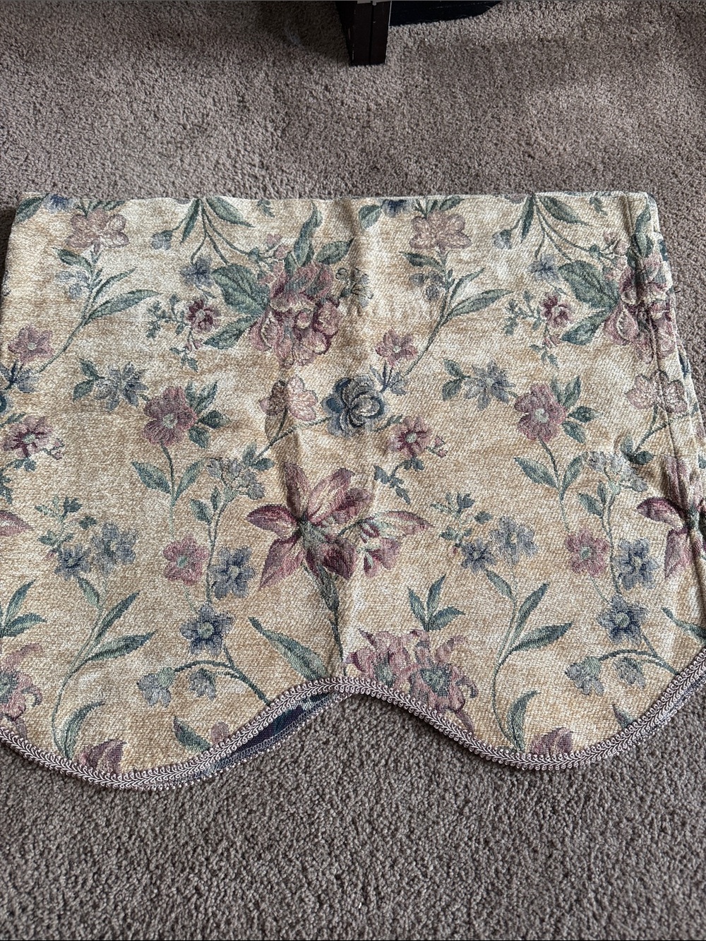 Set of 3 Waverly 52” Valances.  EUC